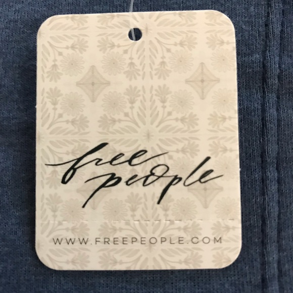 Free People Always Yours Tee Small Shaded Lake New - Picture 6 of 11